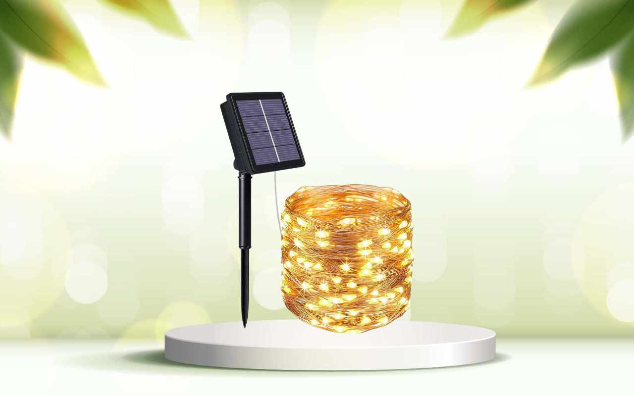Illumina i tuoi spazi con Solar Wire Light: atmosfera unica senza consumi elettrici
