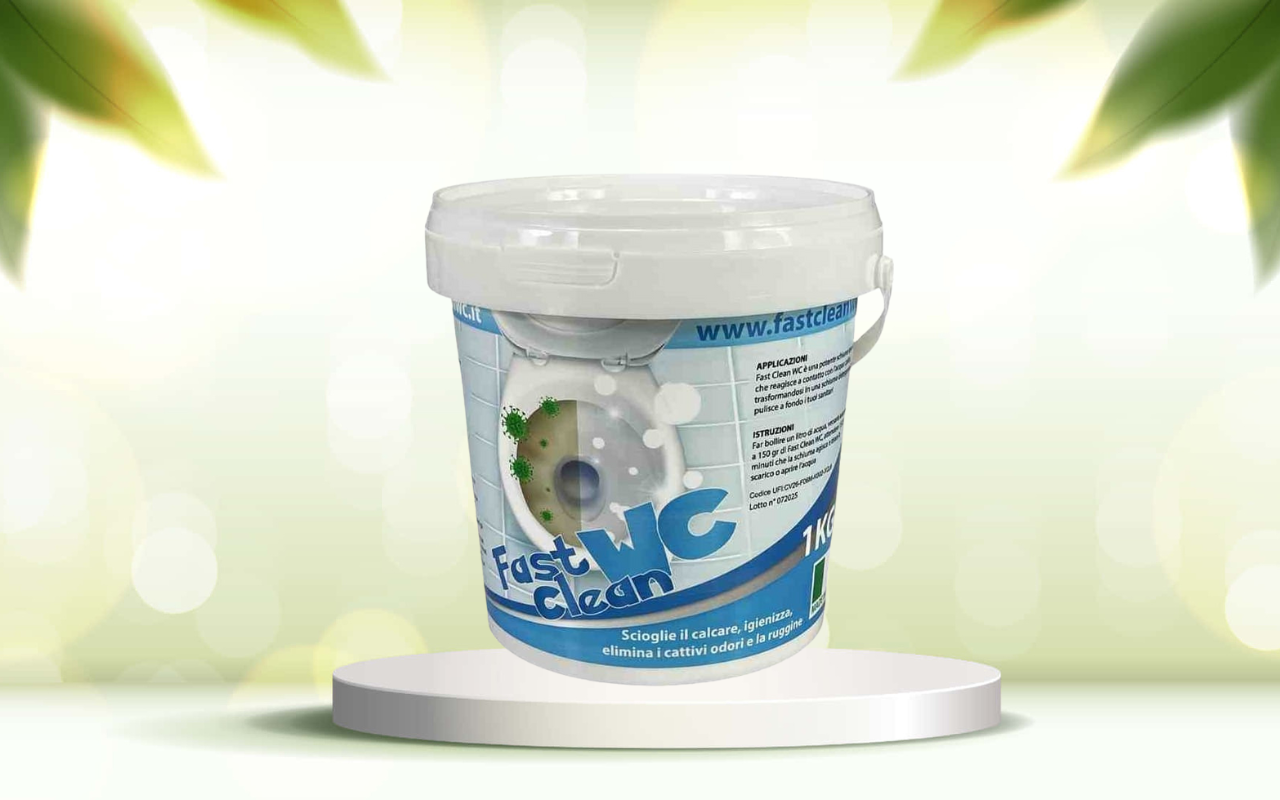 Scopri come pulire il WC senza fatica con Fast Clear WC, il detergente biologico efficace